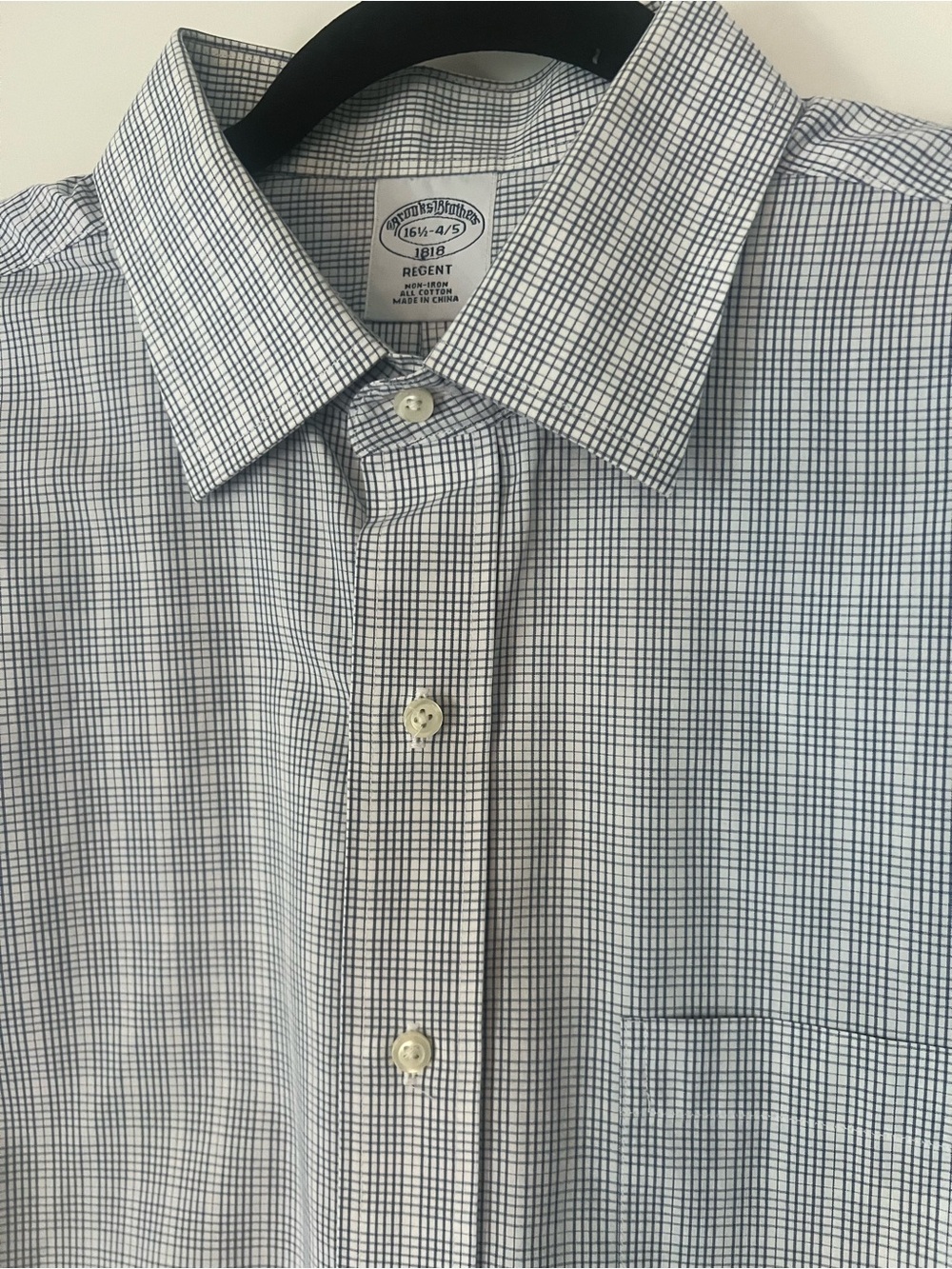 Brooks Brothers RegeBrooks Brothers Regent Non-Iron Dress Shirt Men's 16 1/2-4/5
